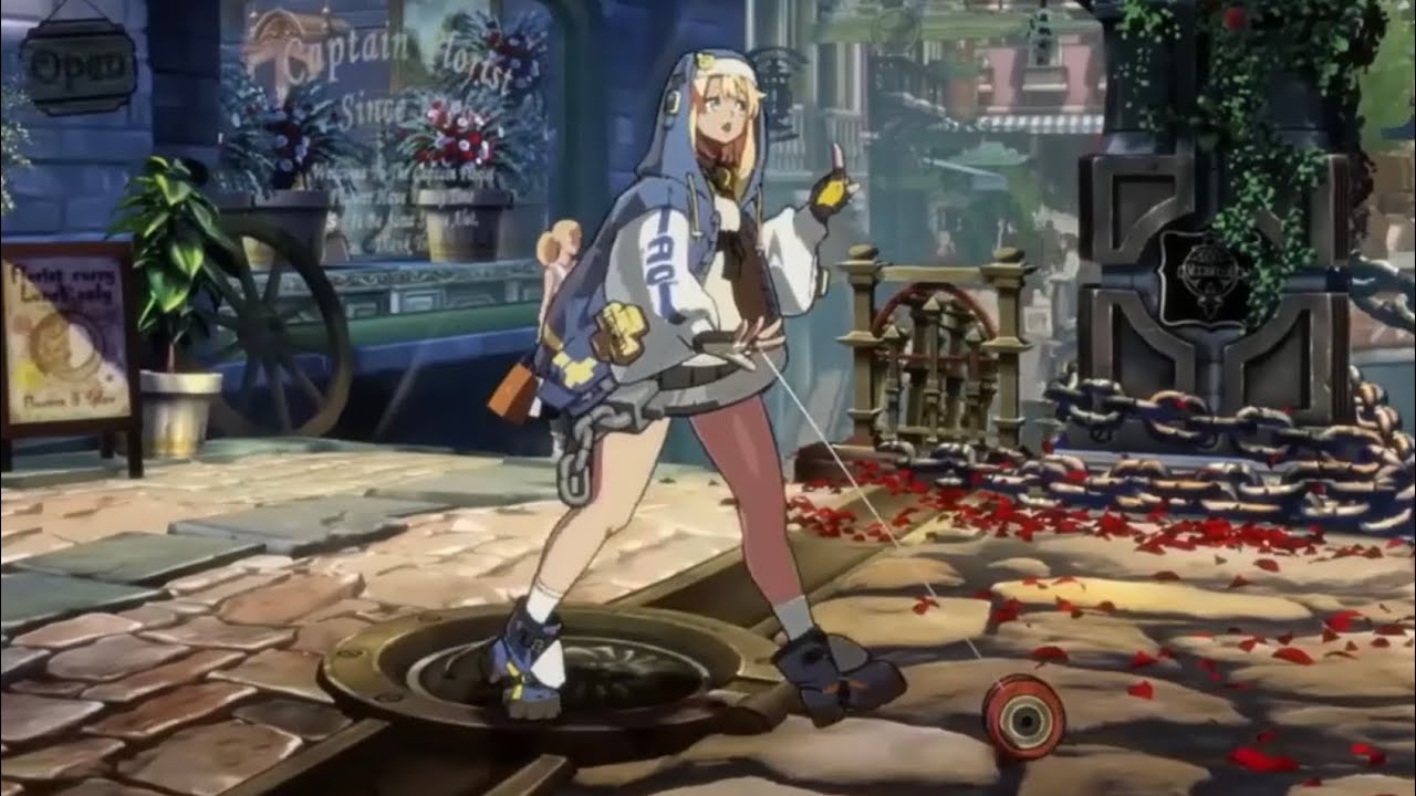 Bridget walking her yoyo Guilty Gear Strive YouTube