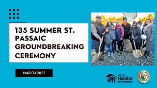 135 Summer Street, Passaic: Groundbreaking Ceremony