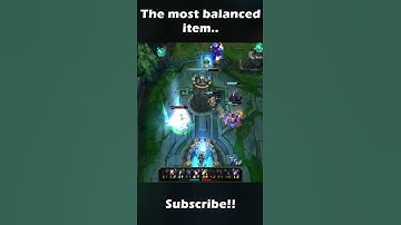 The most balanced item... #leagueoflegends #zhonya #shorts