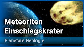 Impakte durch Meteoriten auf der Erde & im Sonnensystem • Planetare Geologie | Christian Köberl