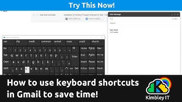 How to use keyboard shortcuts in Gmail to save time!