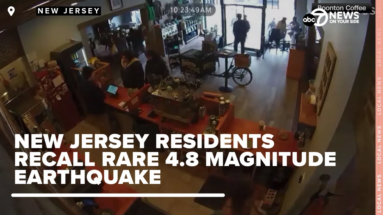 The house was gently rolling': New Jersey residents recall rare