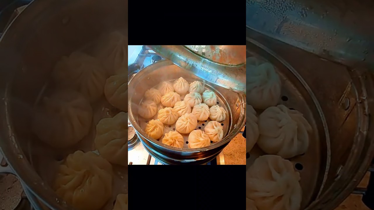 Juicy Chicken Momo | Nepali Momo (Shorts) 