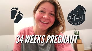 34 Weeks Pregnant with My Third Baby | Preparing For A Natural Home Birth | Pregnancy Vlog 2021