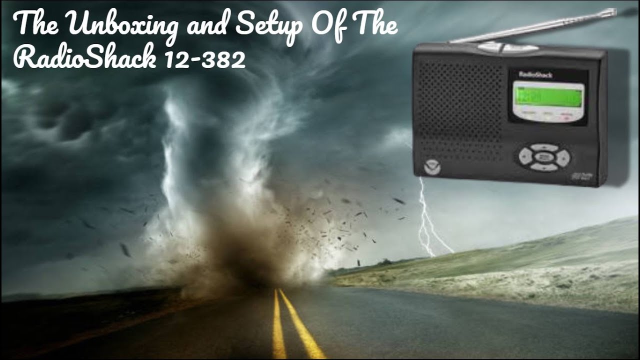 The Unboxing and Setup Of The RadioShack 12-382 - YouTube
