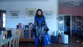 Rustling Pvc Maids Dress