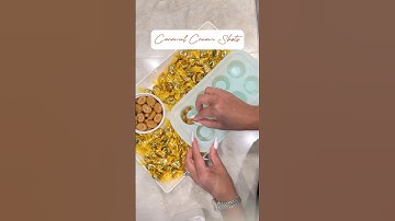 Caramel Cream Shots. Click Link in bio to shop the mold #christmas #christmasrecipes #holidayseason