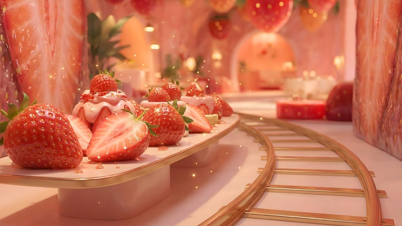 【POV】妖精たちの世界へトロッコに乗っていってみた🌸✨🌿|癒しのファンタジー世界・リラックス映像 #aiasmr #aianimation #aivideo