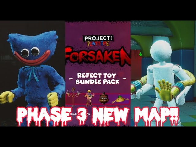 Project Playtime: Forsaken (Phase 3?!) Official Leaks! #projectplaytim