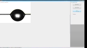contact angle meter SL200K for measuring contact angle of hydrophobic fiber