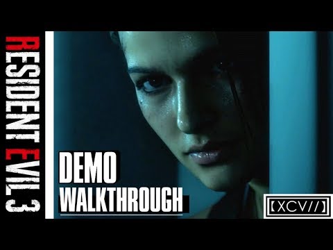 RESIDENT EVIL 3 'Racoon City' Demo Full Walkthrough (PS4 Pro) 60fps |【XCV//】