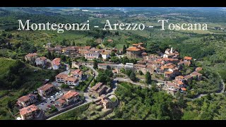 Montegonzi. Cavriglia. Arezzo. Toscana. video drone