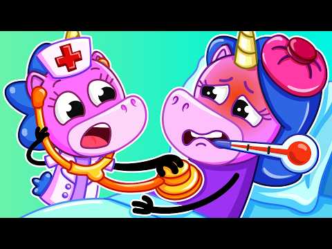 Let’s Help Sick Mommy! 💖 | Doctor Pretend Play for Kids | Funny Cartoon | Teeny Mimi🦄