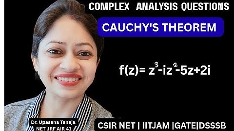 verify cauchy integral theorem