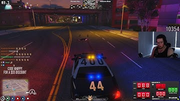 Whippy RUNS OVER Sherry While Vibing To Music [NoPixel GTA RP] (CLIP)