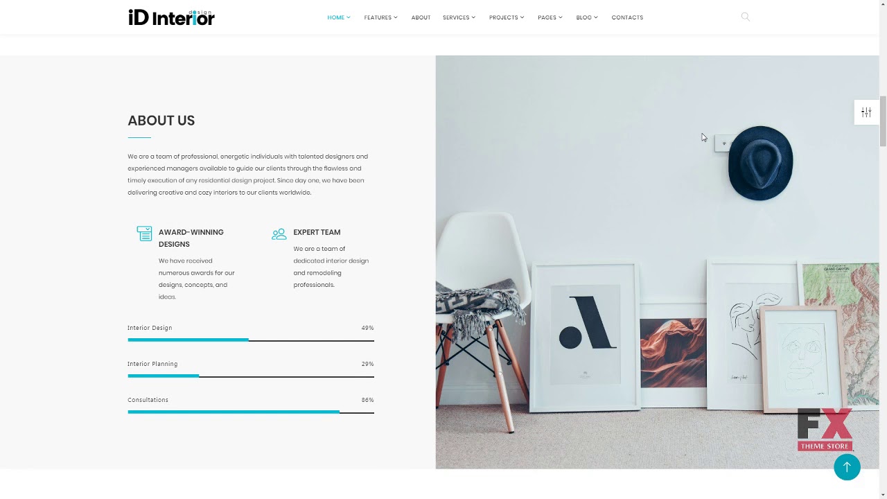 iD Interior - Interior Design HTML5 Website Template TMT Cowessess Ch ...