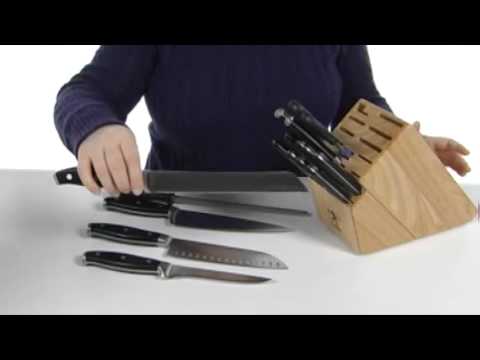 Ja Henckels Forged Couteau 14 PC Knife Block Set