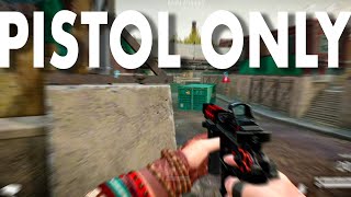 I used a Pistol Only in Ranked in Warface