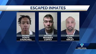 KSP looking for 3 escaped inmates, including one with ties to Louisville