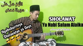 CHORD SHOLAWAT YA NABI SALAM ALAIKA|MAHALUL QIYAM|SHOLAWAT MERDU|Lyrik dan Kunci gitar sholawat