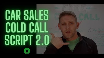 Car Sales: Cold Calling Script Gold!! (free pdf download)