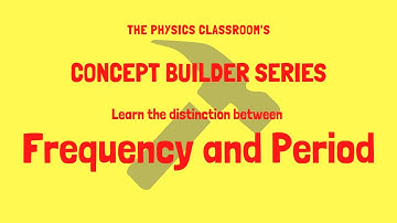 Frequency vs. Period Concept Builder Video