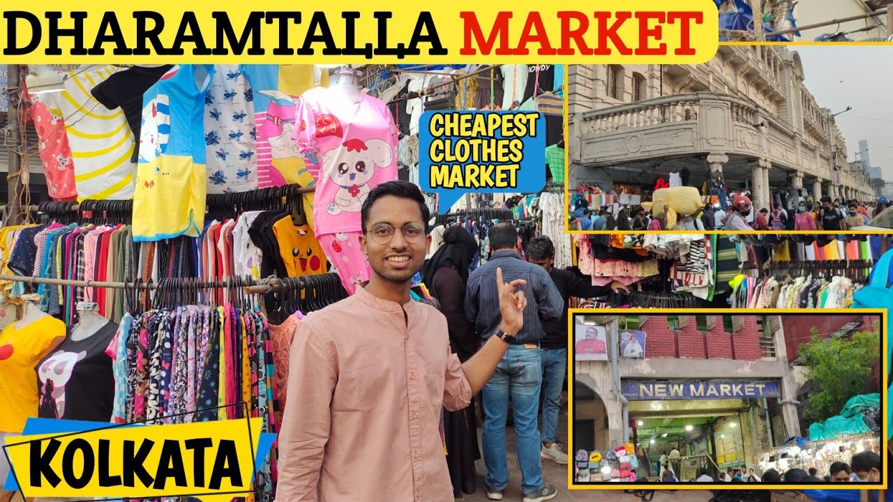 dharmatala market kolkata | esplanade market | kolkata dharmatala market shopping | dharamtalla vlog