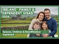 Ireland Family & Dependent Visas 2026: Spouse, Children & Reunification Explained