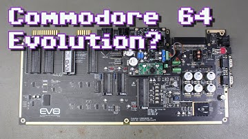 The new EVO64 C64 Replica Board