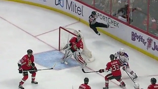 Gl Accidentally Sends Referee Tumbling