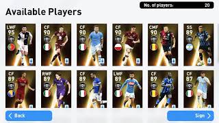Spent 799 ₹ on RONALDO  PES 2020 fan choice. Seria A