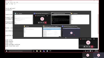 Environment Setup and Create Web part SPFx