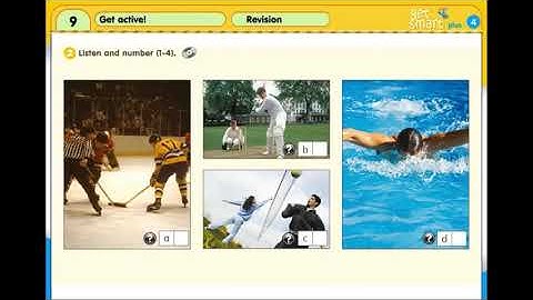 Get Smart Plus 4 Unit 9: Get active! (Revision 9 page 102)