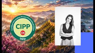 The first comprehensive english-language China data privacy  course  (CIPP/cn) is now live!