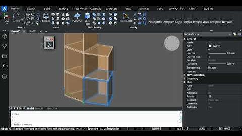 Using the BUpdate command in BricsCAD