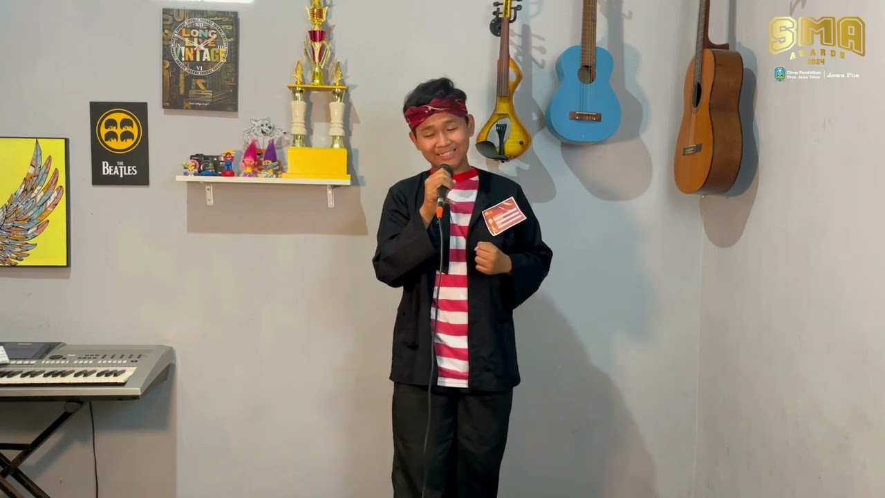 Jawa Pos SMA Awards 2024- Menyanyi Solo Putra- SMAN 4 Kota Kediri- Yandi Galih Ferdiansyah
