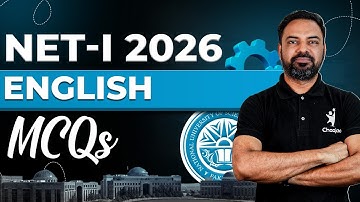 NUST NET-1 Original English MCQs 2026 🛑