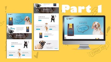 How to make website using HTML, CSS and bootstrap | Part 1 | Visual Studio  | Web Development Skills