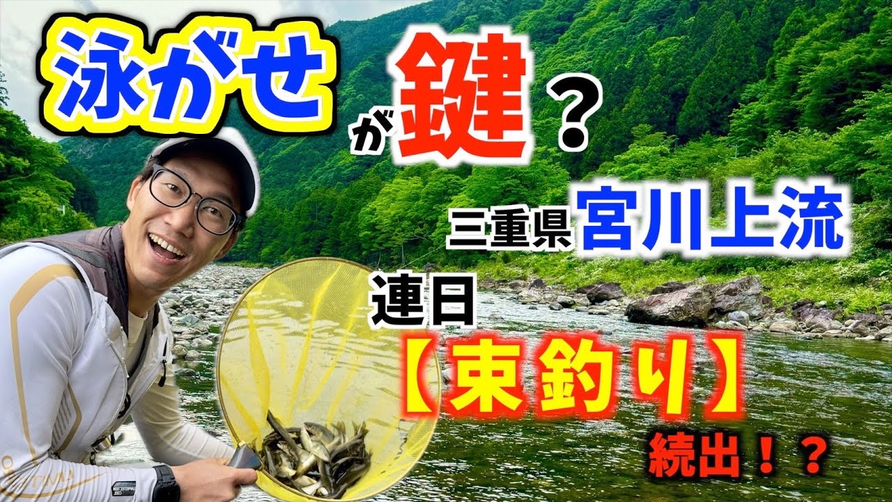 【鮎友釣り2024】解禁から好調だった宮川上流で泳がせ道場に乗り込む！