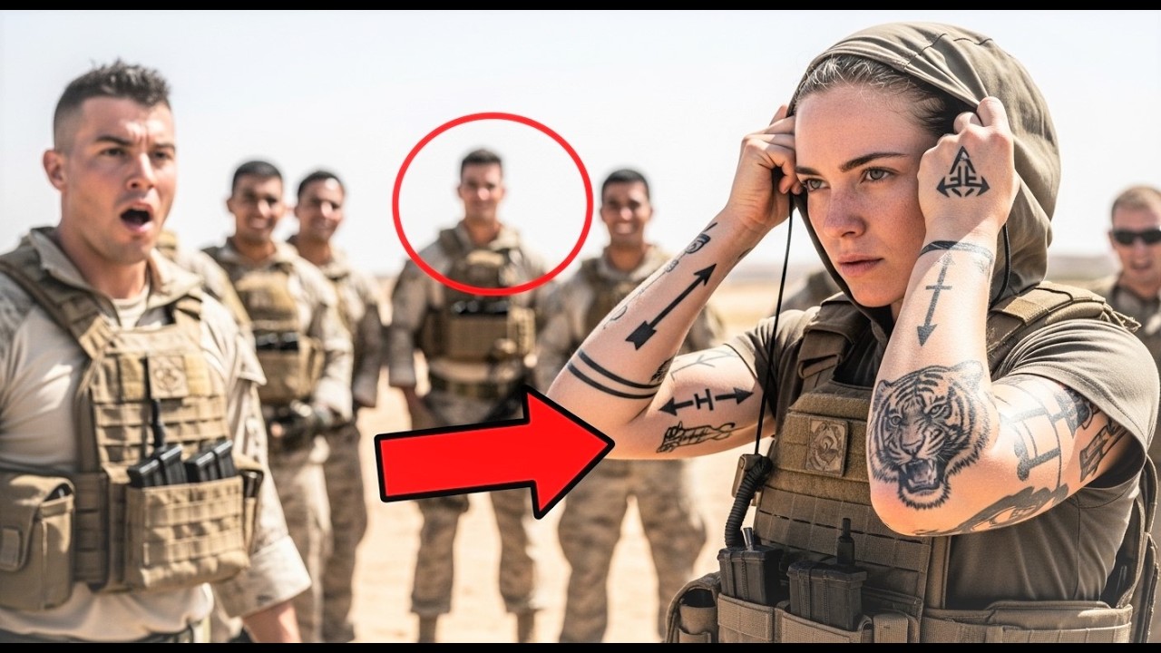 ŚMIALI SIĘ Z TATUAŻU — KIEDY SNAJPERKA OPUŚCIŁA KAPTUR, DOWÓDCA SEAL ZAMARŁ