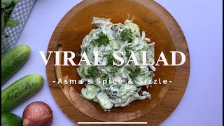 Healthy Viral Cucumber Salad Quick Tasty Salad Recipe