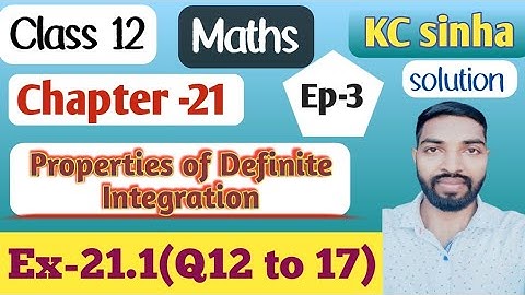 Ep-3|Class-12|Kc Simha Solution|Ex-21.1(Q12 to 17)|