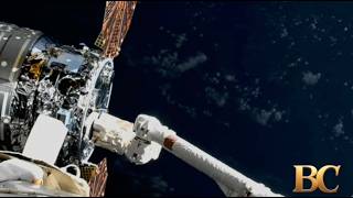 Huge Northrop Grumman Cygnus XL cargo ship arrives at space station