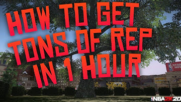 THE BEST REP METHOD IN NBA 2K20 *TONS OF REP IN 1 HOUR*