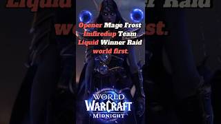 🔥 L'OPENER FROST MAGE D'IMFRIREDUP (TEAM LIQUID) QUI DÉTRUIT TOUT ! 💥 World First Burst  #twitch