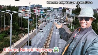 The New look Of Kisumu Nairobi dual highway 🛣️ In 2025 | Kisumu city Kenya East Africa 🇰🇪🌍