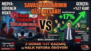 Savaş Karlarinin Gi̇zli̇ Hesabi 3 Günde %17 Kazanç, Halk Trilyonlar Ödüyor