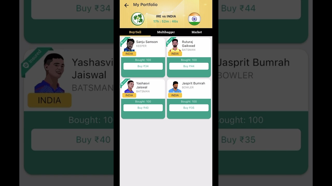 IRE vs IND Strategy For Exchange 22 | New Strategy | Buy/Sell For Ind vs Ire | 