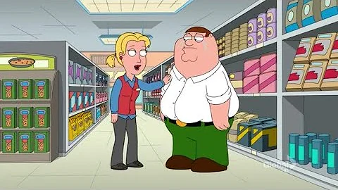 Family Guy - Peter got lost in the grocery store