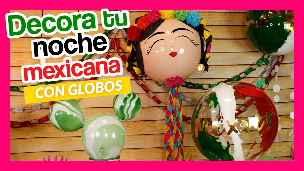 Componer Hacer un muñeco de nieve abeja Decoración para noche mexicana con globos - YouTube